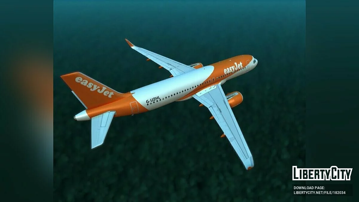Airbus A320-200, A320NEO Easyjet / GTA San Andreas