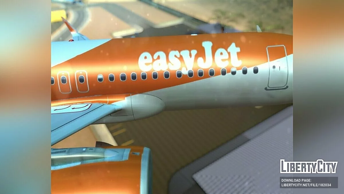 Airbus A320-200, A320NEO Easyjet / GTA San Andreas