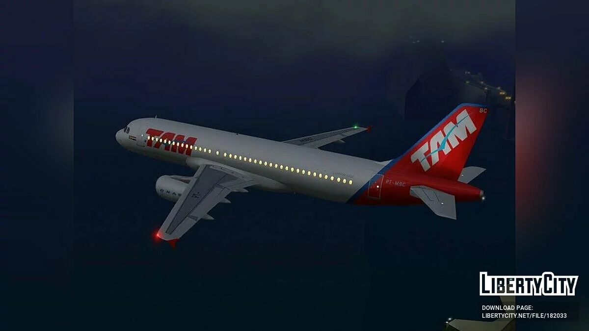 Airbus A320-200 / GTA San Andreas