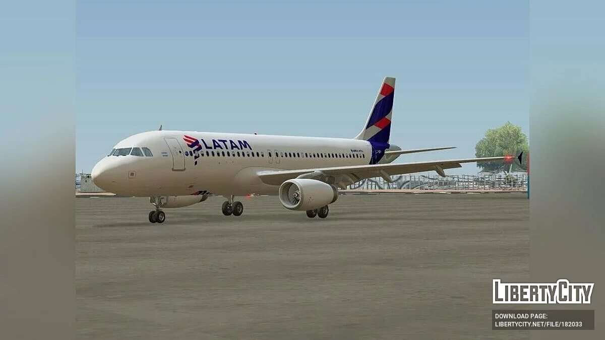 Airbus A320-200 / GTA San Andreas