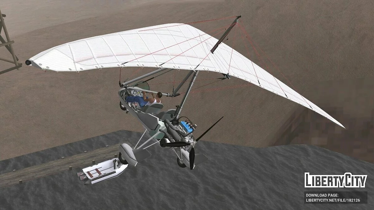 AirCreation Trike Ultralight / GTA San Andreas