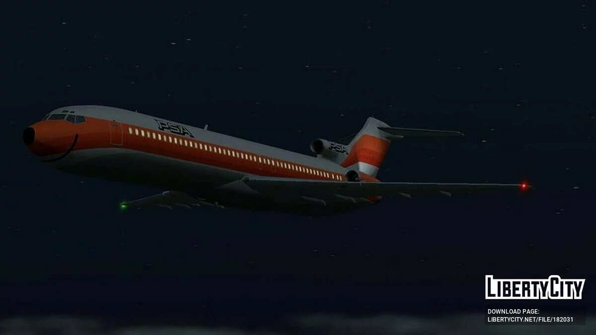 Boeing 727-200 (Remake) / GTA San Andreas