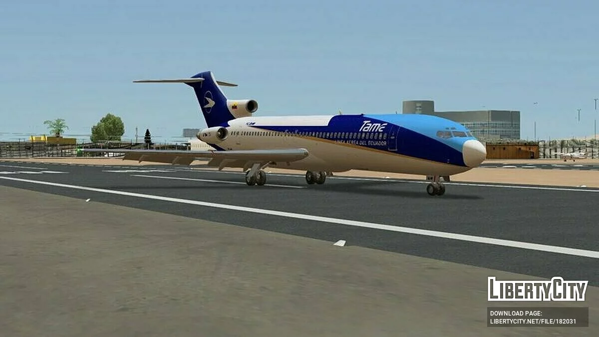 Boeing 727-200 (Remake) / GTA San Andreas