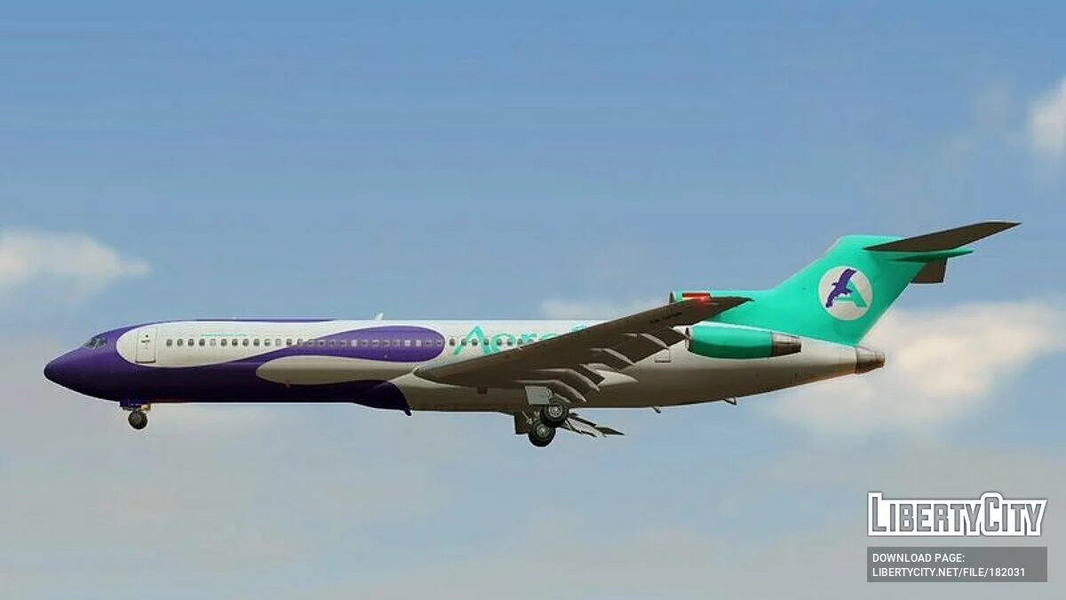 Boeing 727-200 (Remake) / GTA San Andreas
