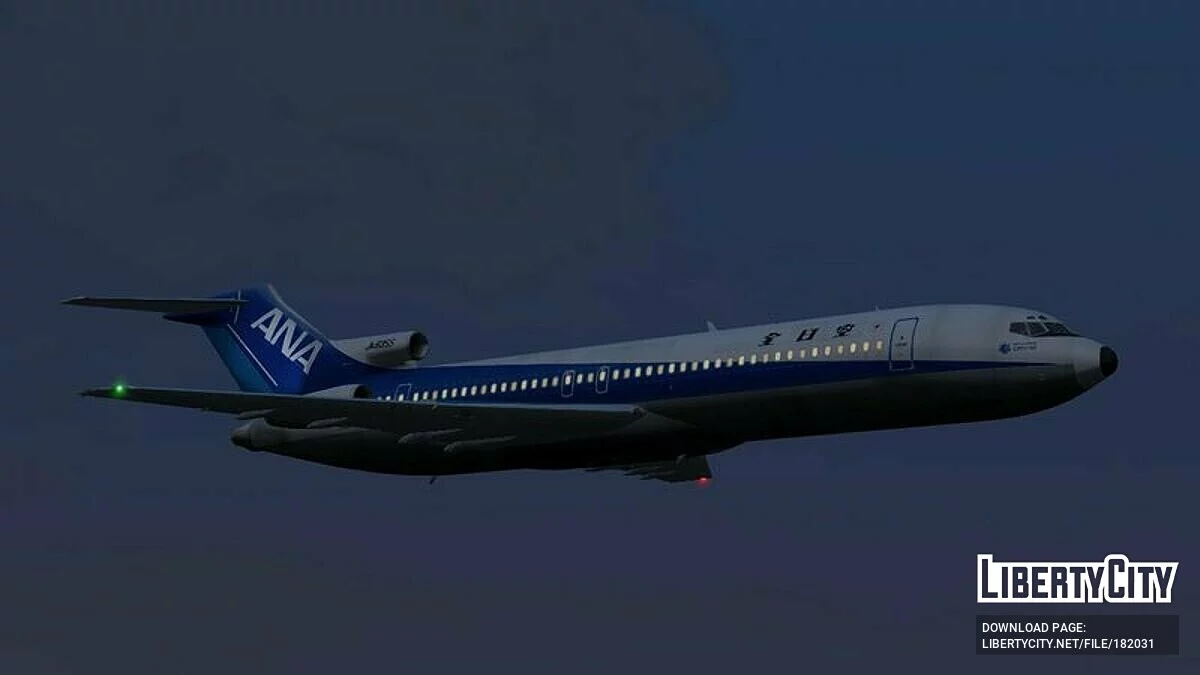 Boeing 727-200 (Remake) / GTA San Andreas