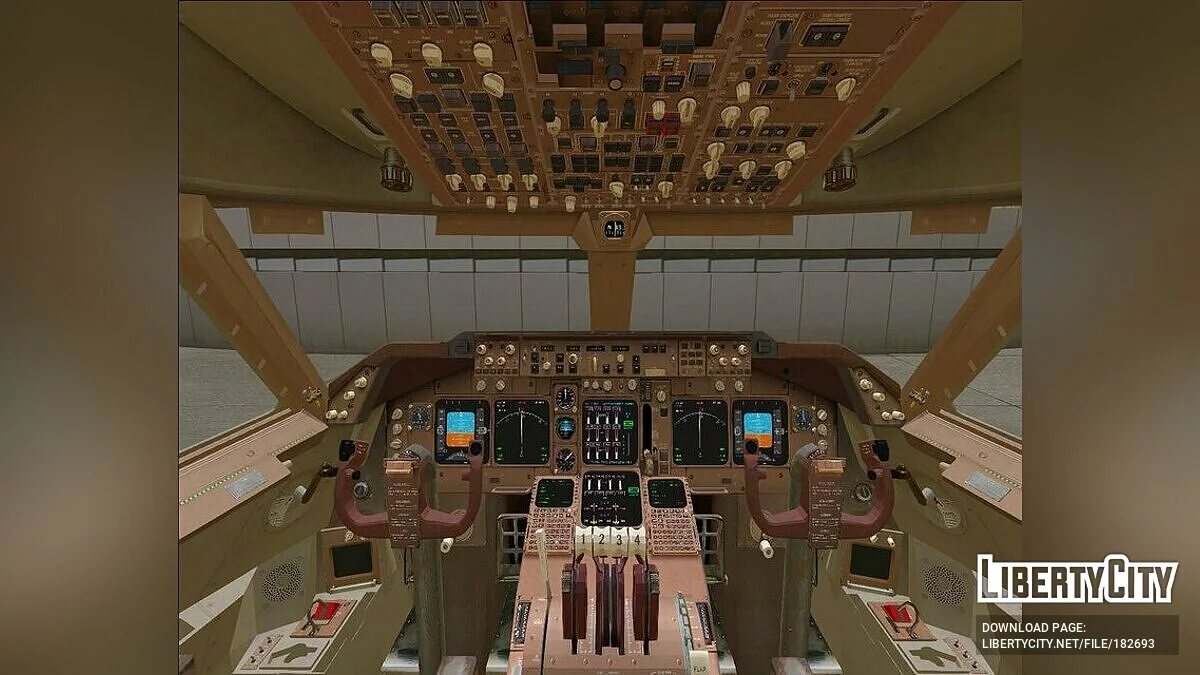 Boeing 747-8i / GTA San Andreas