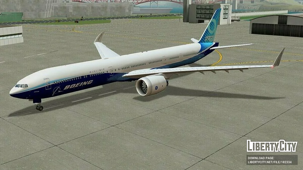 Boeing 777-9 / GTA San Andreas