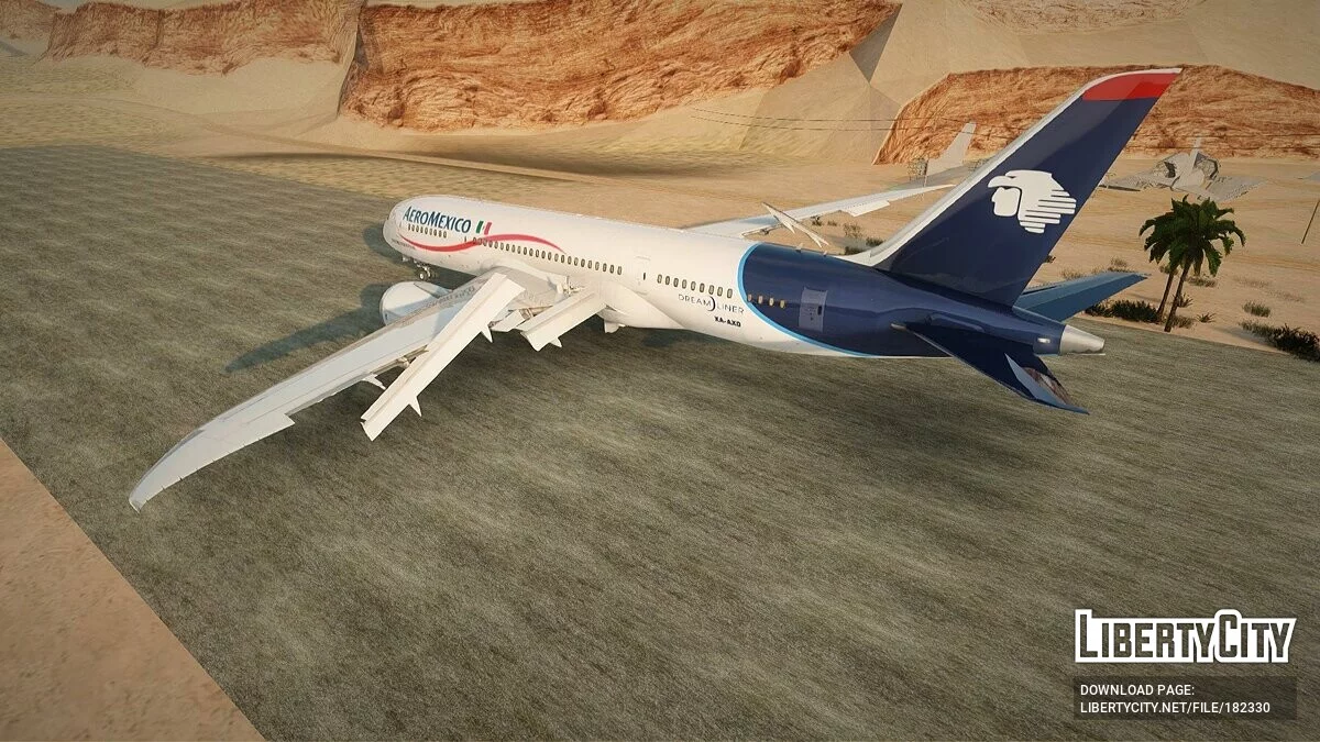 Boeing 787-8 Dreamliner Aeromexico / GTA San Andreas