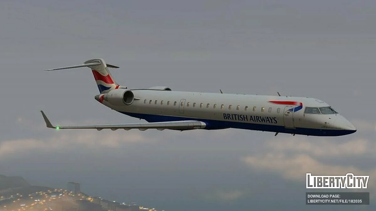 Bombardier CRJ-550/700 / GTA San Andreas