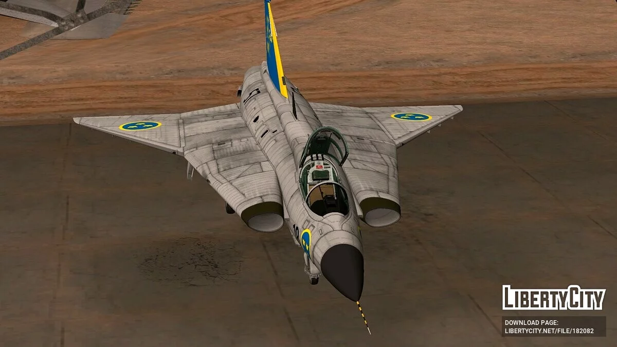 J35D Draken / GTA San Andreas