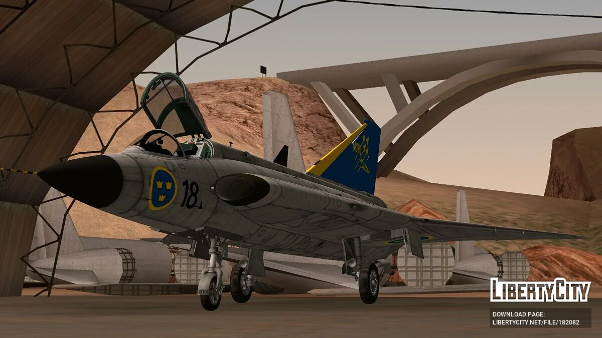J35D Draken / GTA San Andreas