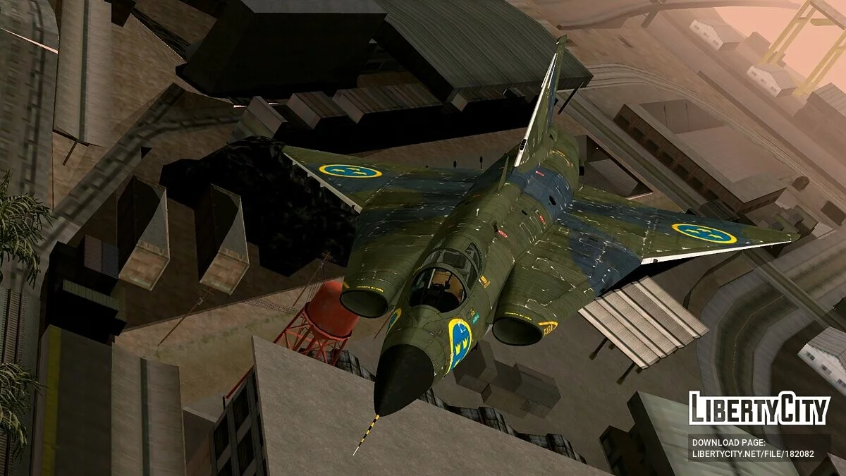 J35D Draken / GTA San Andreas