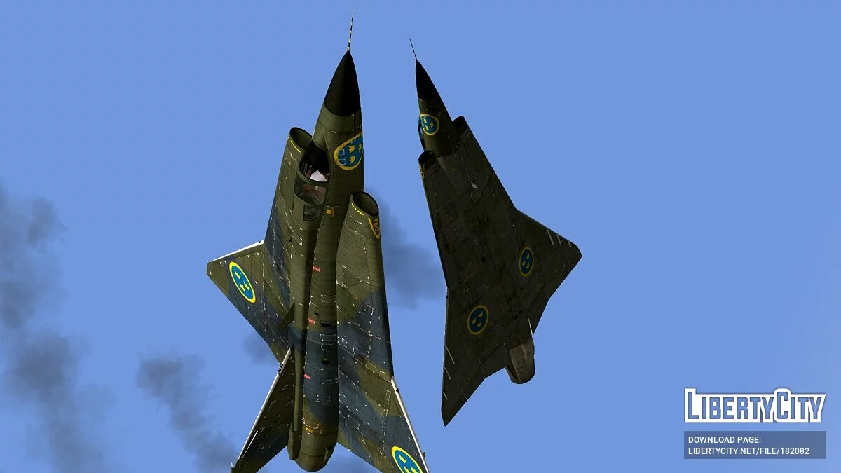 J35D Draken / GTA San Andreas
