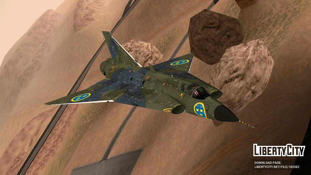 J35D Draken / GTA San Andreas