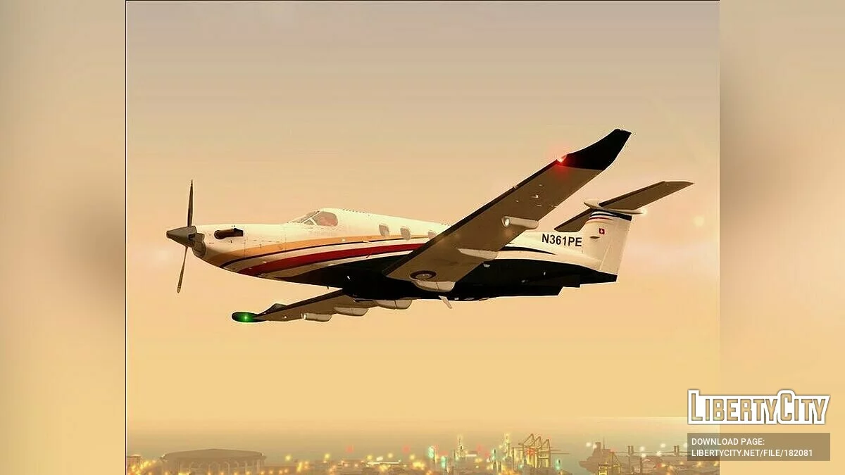 Pilatus PC-12 / GTA San Andreas