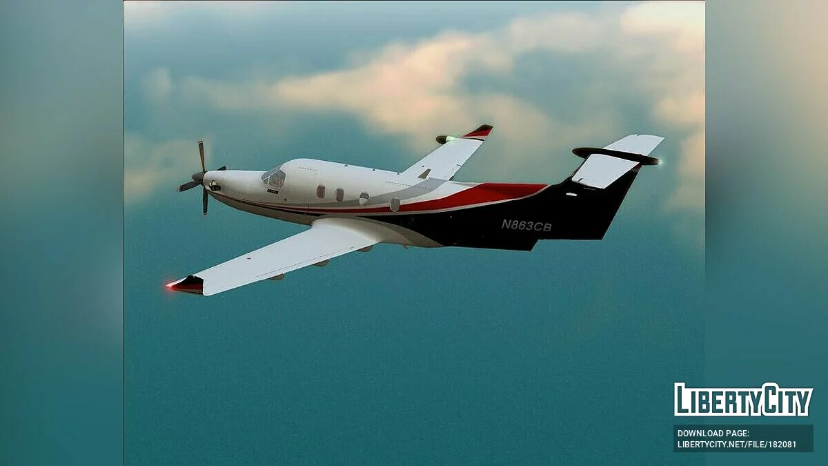 Pilatus PC-12 / GTA San Andreas