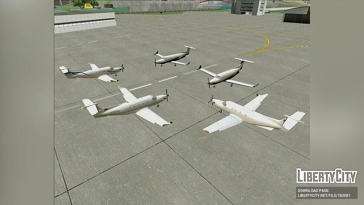 Pilatus PC-12 / GTA San Andreas