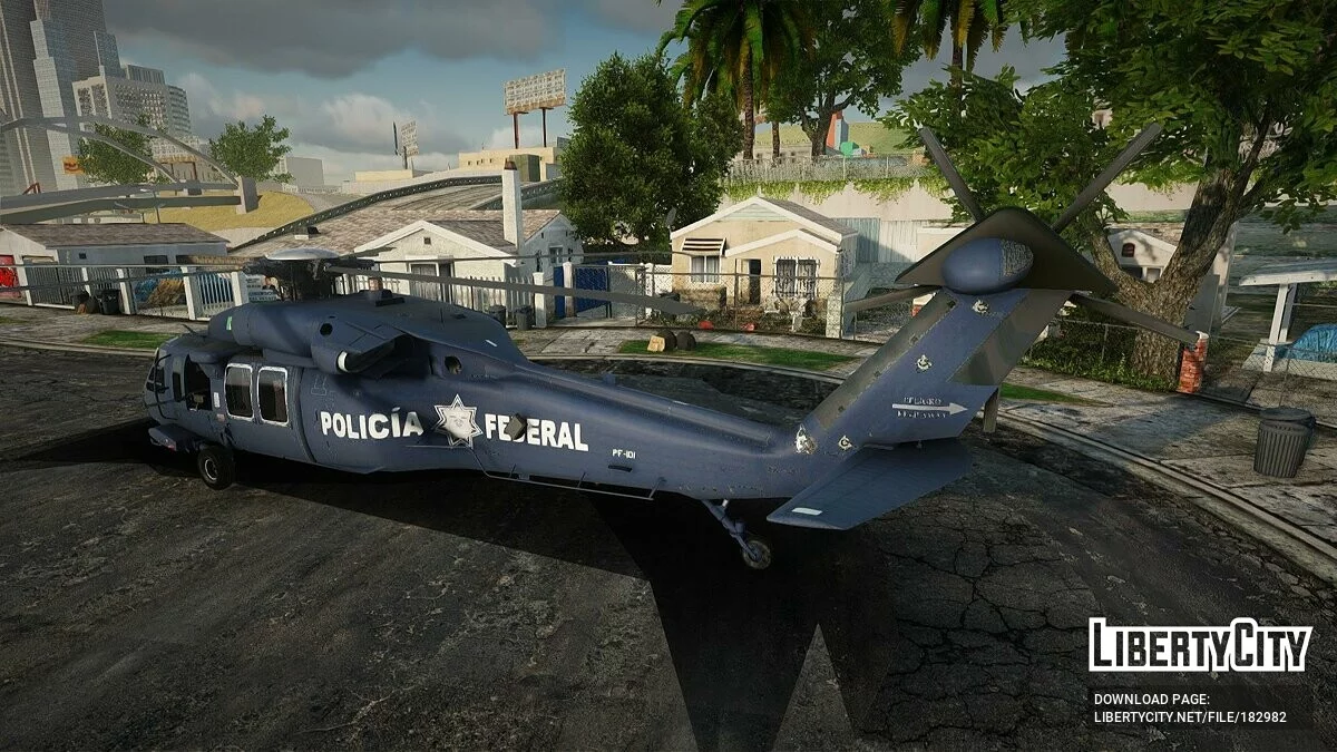 UH-60 - Polisi Meksiko / GTA San Andreas