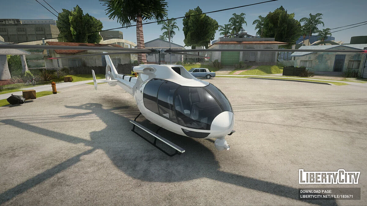 Two-seater helicopter / GTA San Andreas