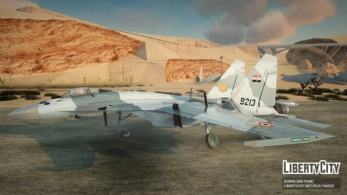 SU-35 Angkatan Udara Mesir / GTA San Andreas
