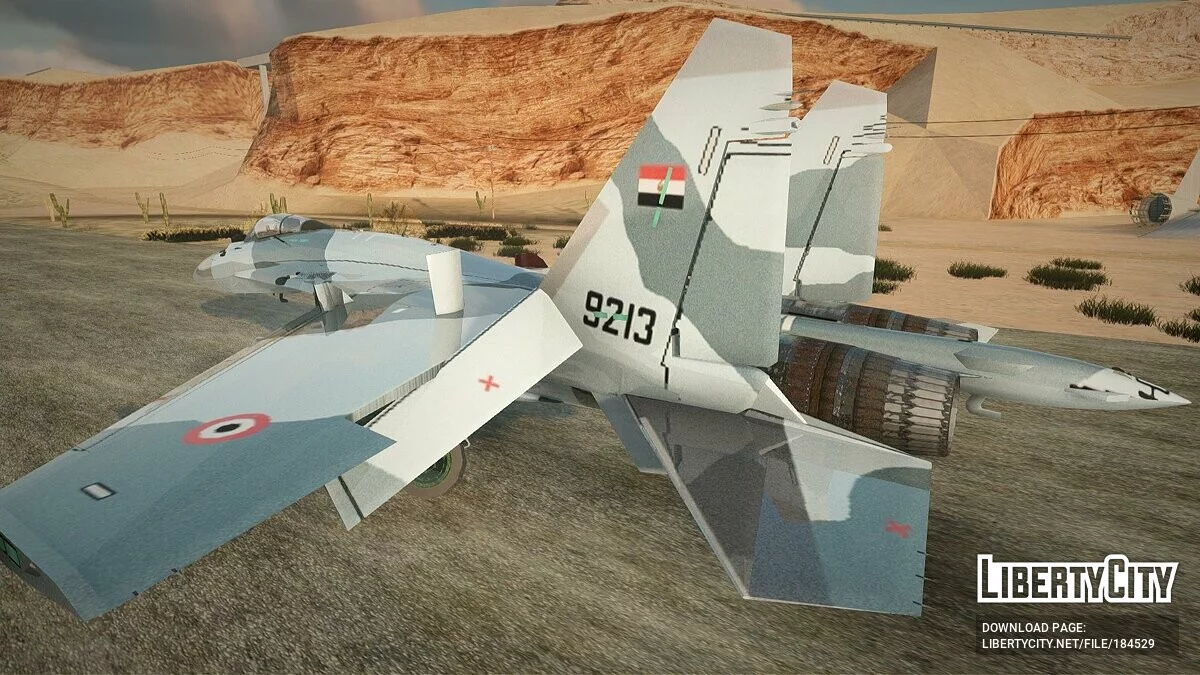 SU-35 Angkatan Udara Mesir / GTA San Andreas