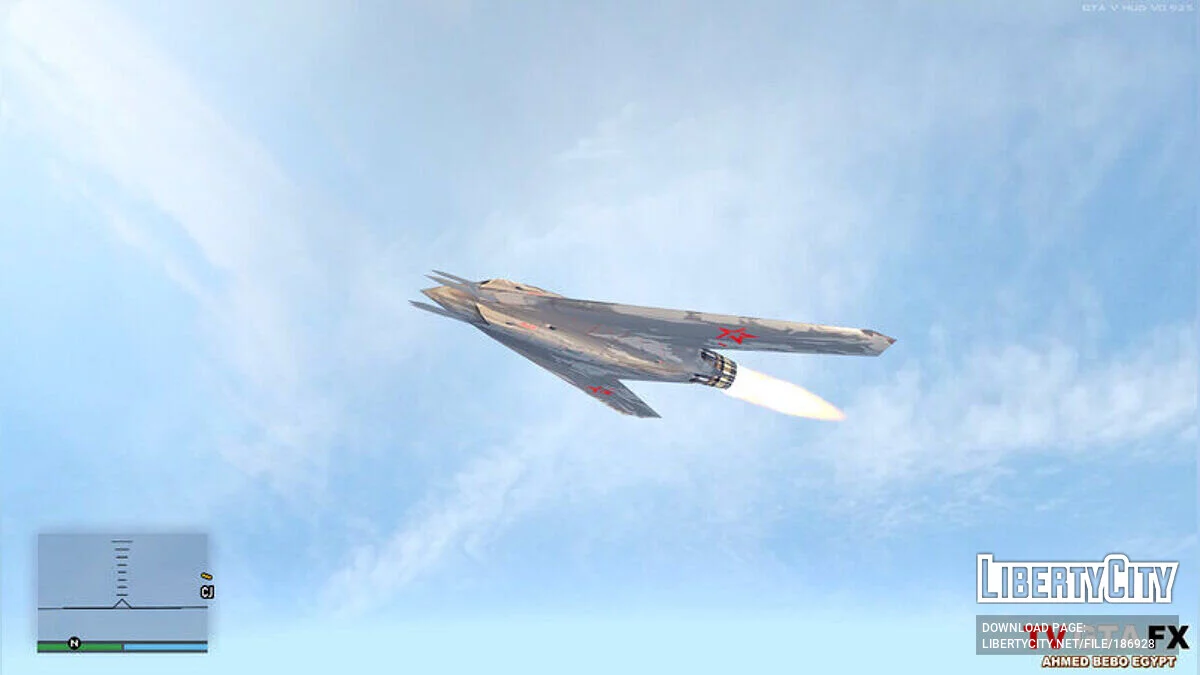 Sukhoi S-70 Okhotnik / GTA San Andreas