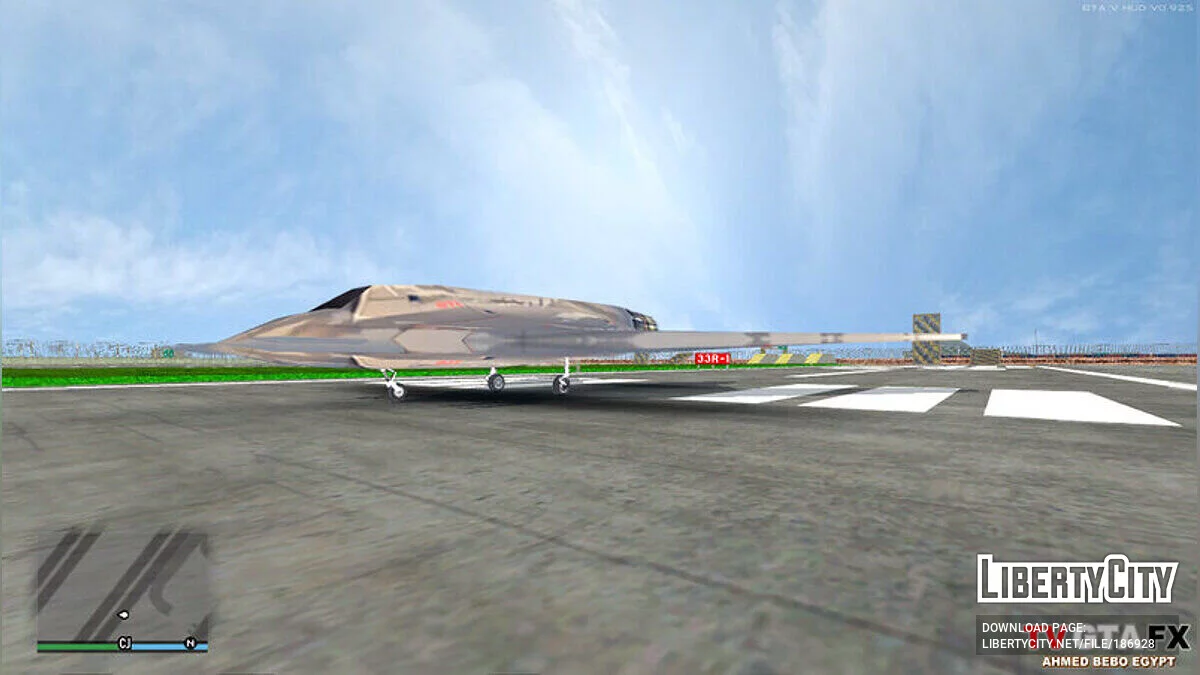 Sukhoi S-70 Okhotnik / GTA San Andreas