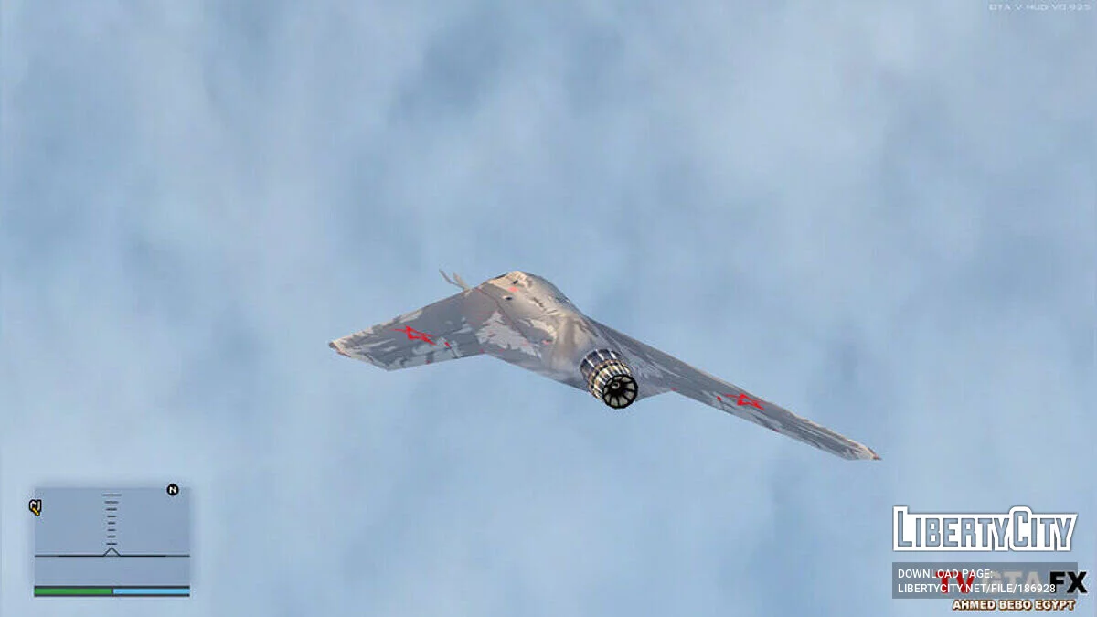 Sukhoi S-70 Okhotnik / GTA San Andreas