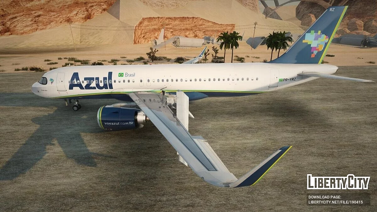 Airbus A320neo de Azul Linhas Aéreas / GTA San Andreas