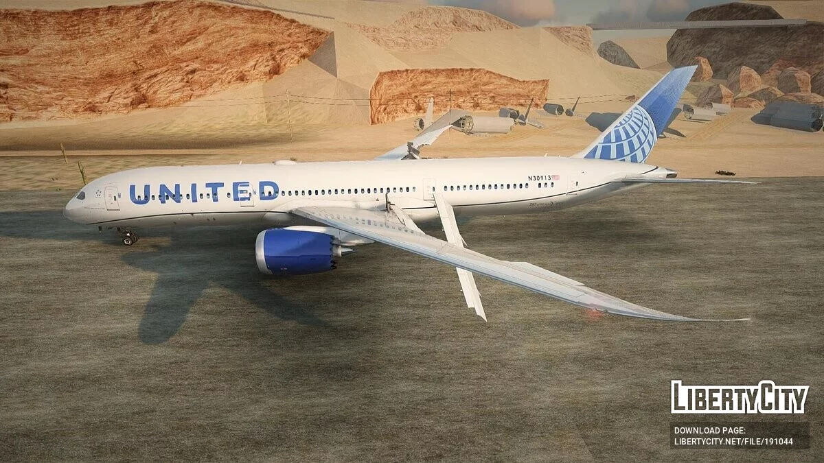 Boeing 787-9 / GTA San Andreas