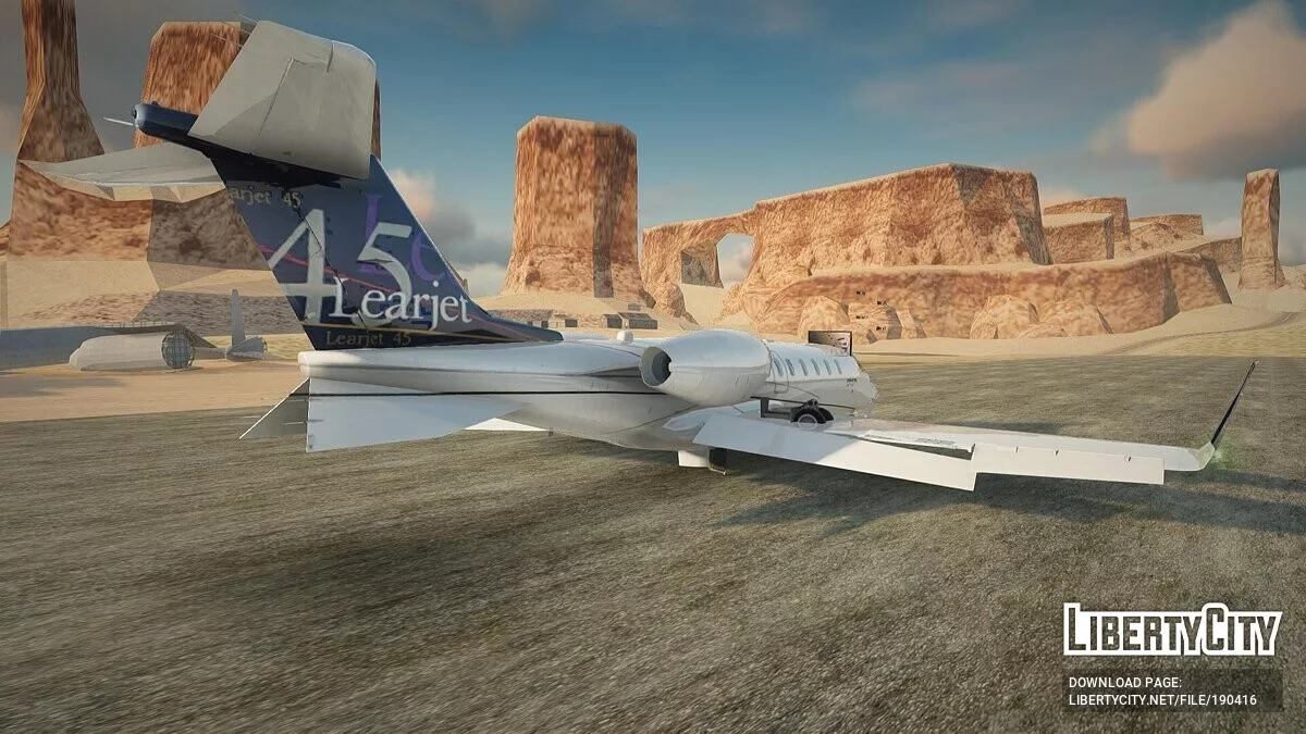 Bombardier Learjet 45 / GTA San Andreas