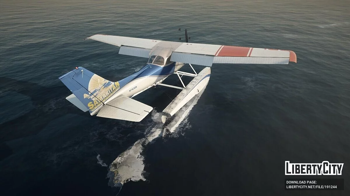 Cessna 172 Floatplane / GTA San Andreas