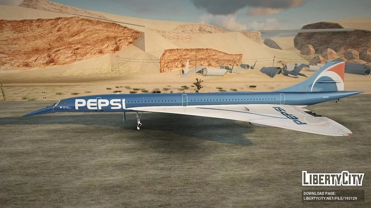 Concorde / GTA San Andreas