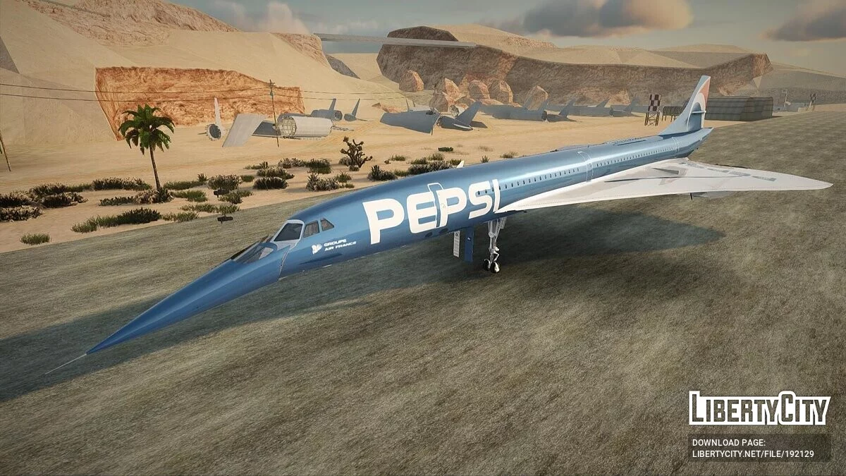 Concorde / GTA San Andreas