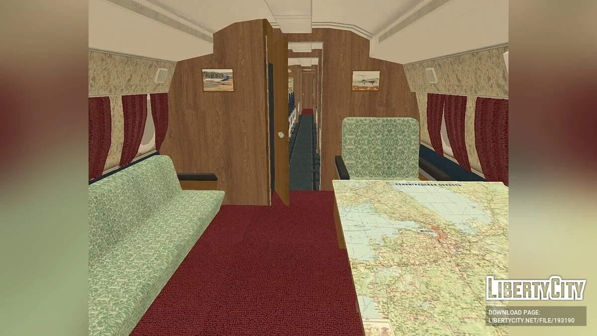 图波列夫 Tu-134AK / GTA San Andreas