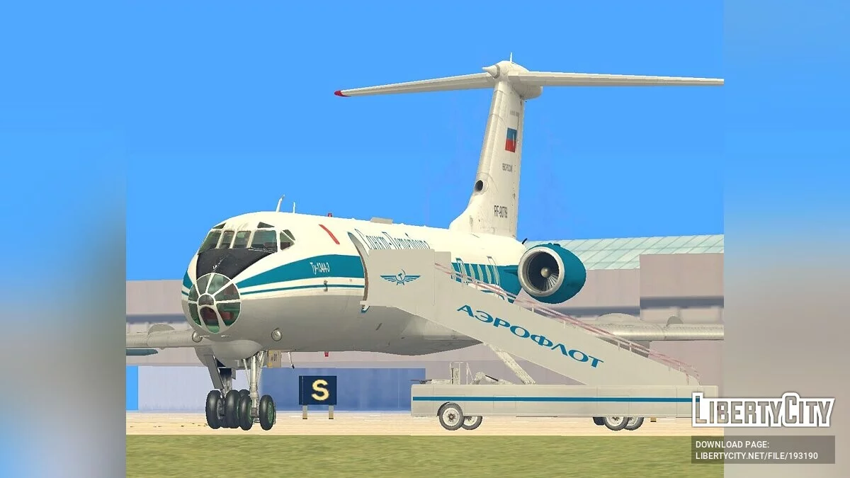 图波列夫 Tu-134AK / GTA San Andreas