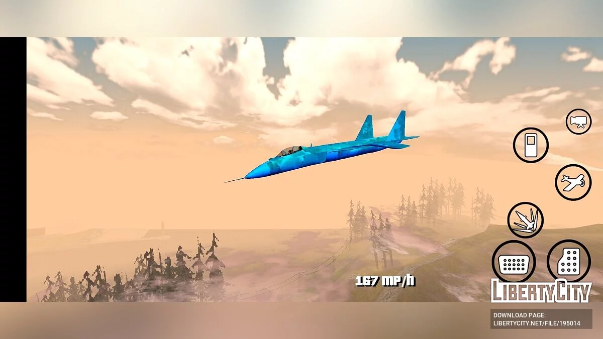Су-47 [Лише DFF] / GTA San Andreas