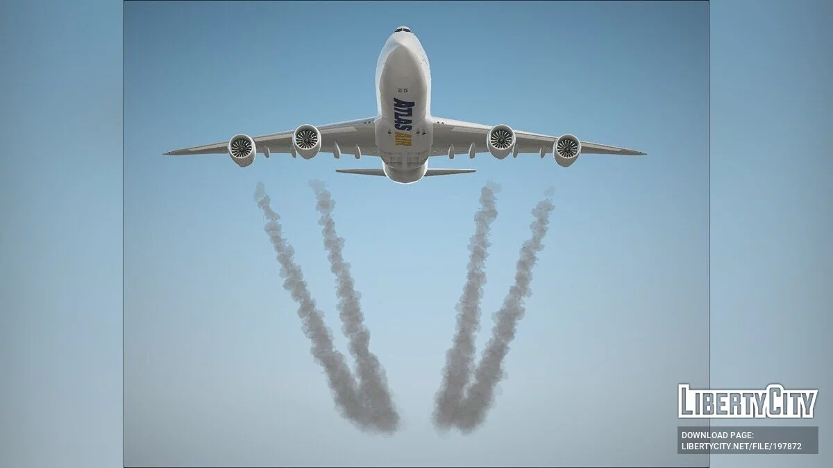 Boeing 747-8F [VehFuncs] / GTA San Andreas