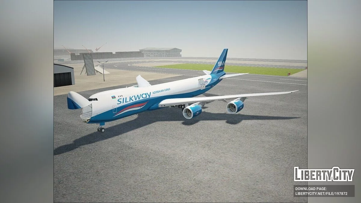 Boeing 747-8F [VehFuncs] / GTA San Andreas