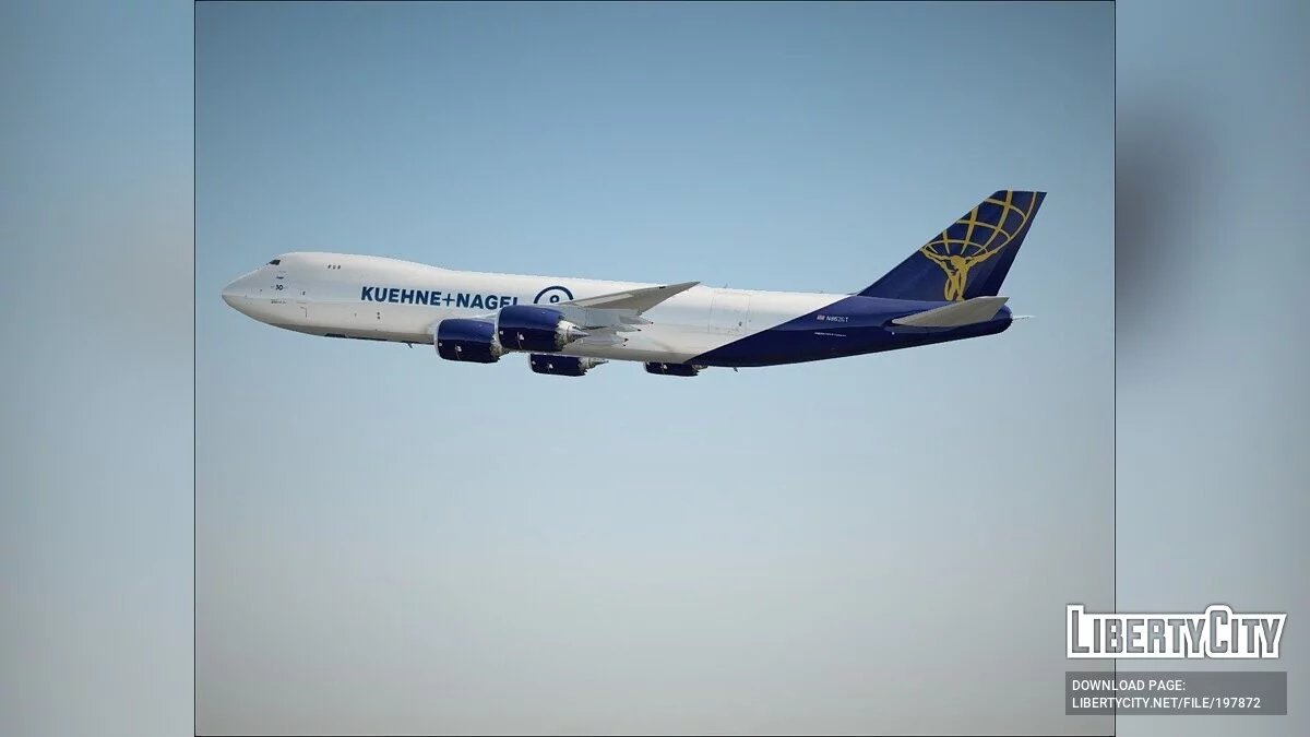 Boeing 747-8F [VehFuncs] / GTA San Andreas