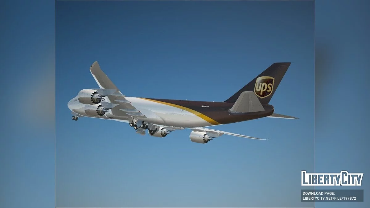 Boeing 747-8F [VehFuncs] / GTA San Andreas