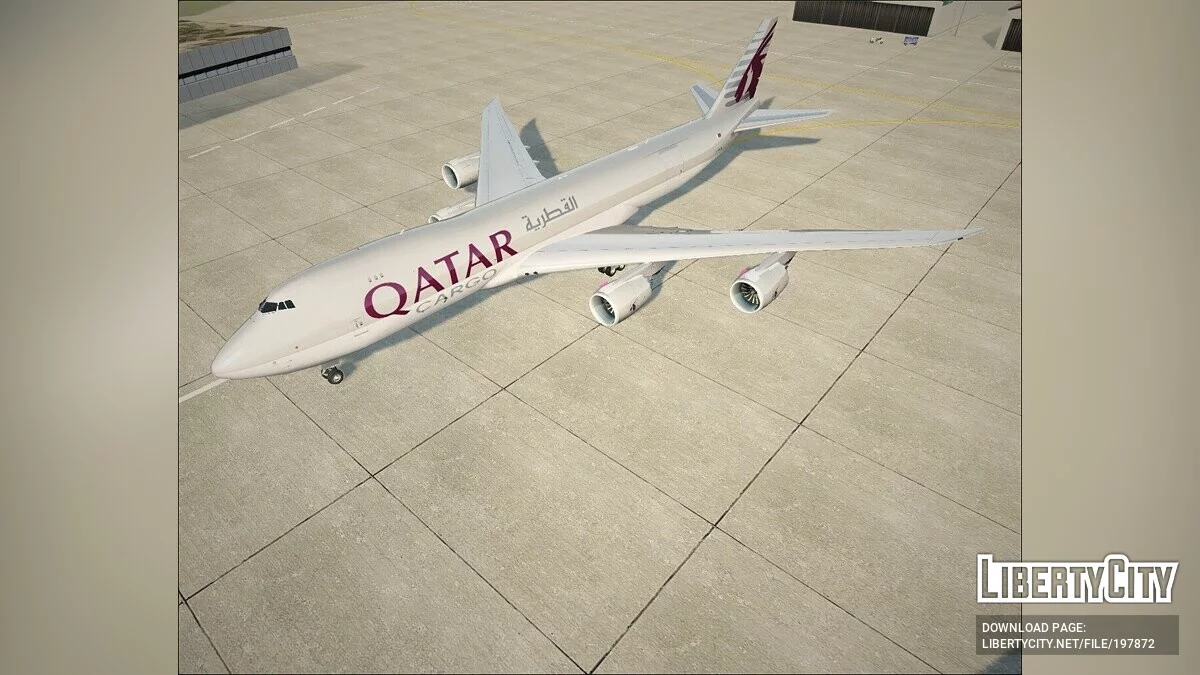 Boeing 747-8F [VehFuncs] / GTA San Andreas