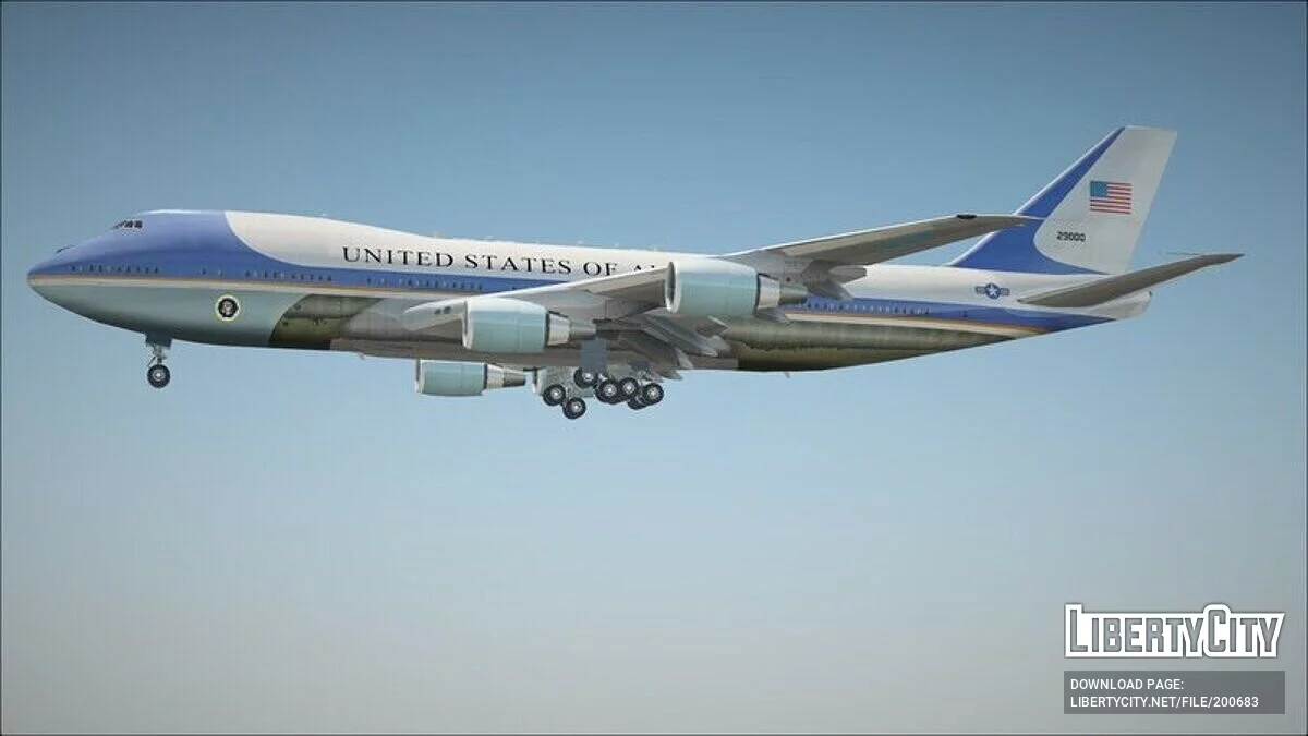 Boeing VC-25A / GTA San Andreas
