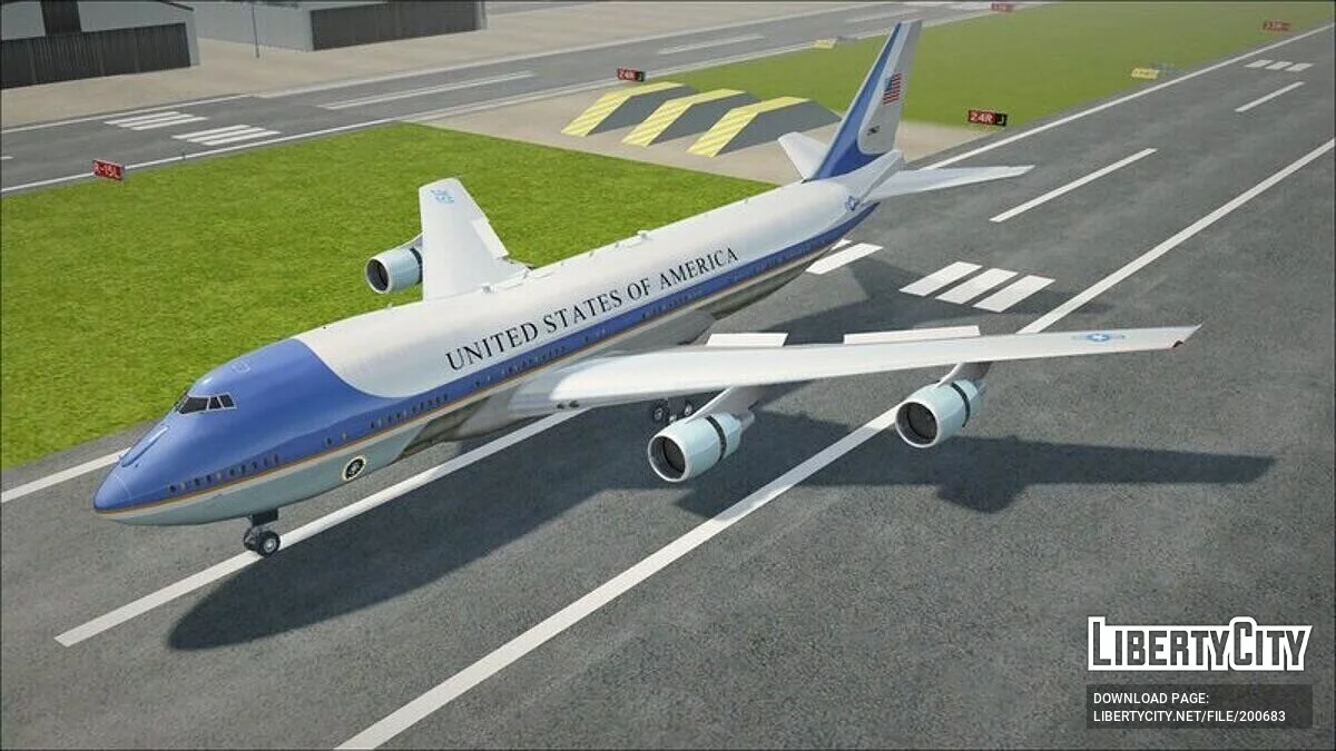 Boeing VC-25A / GTA San Andreas