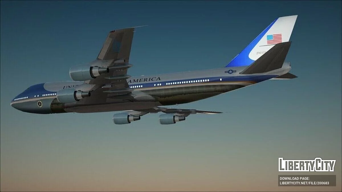 Boeing VC-25A / GTA San Andreas