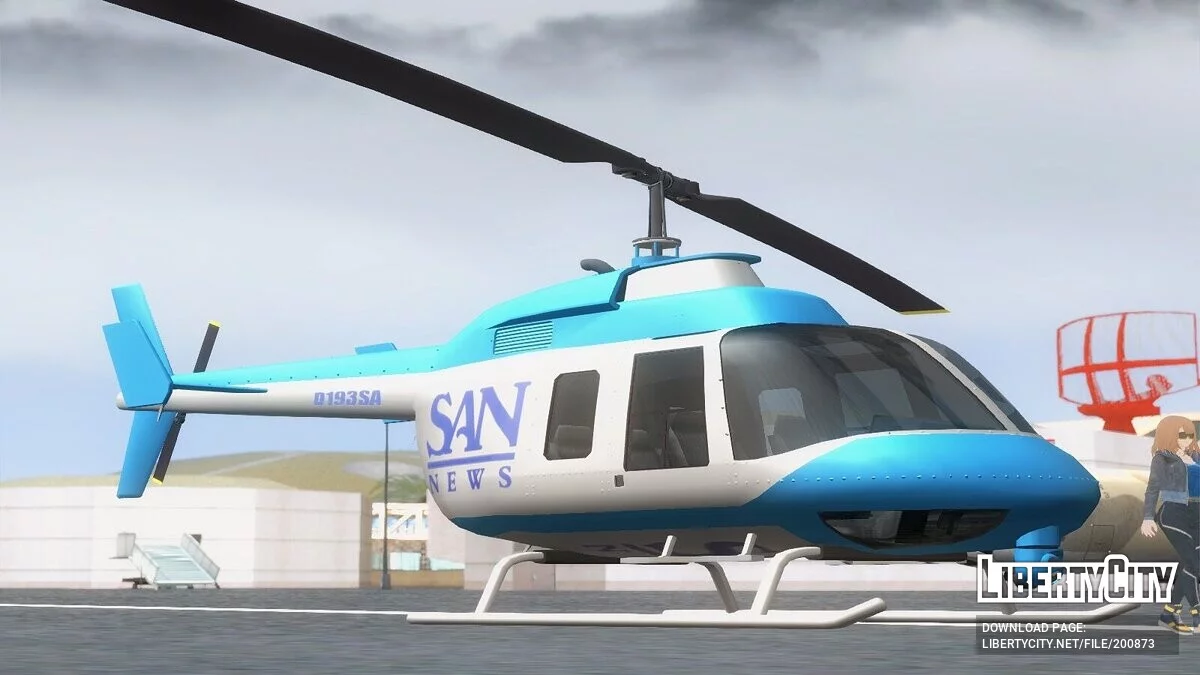 SAN News (HD Universe) / GTA San Andreas