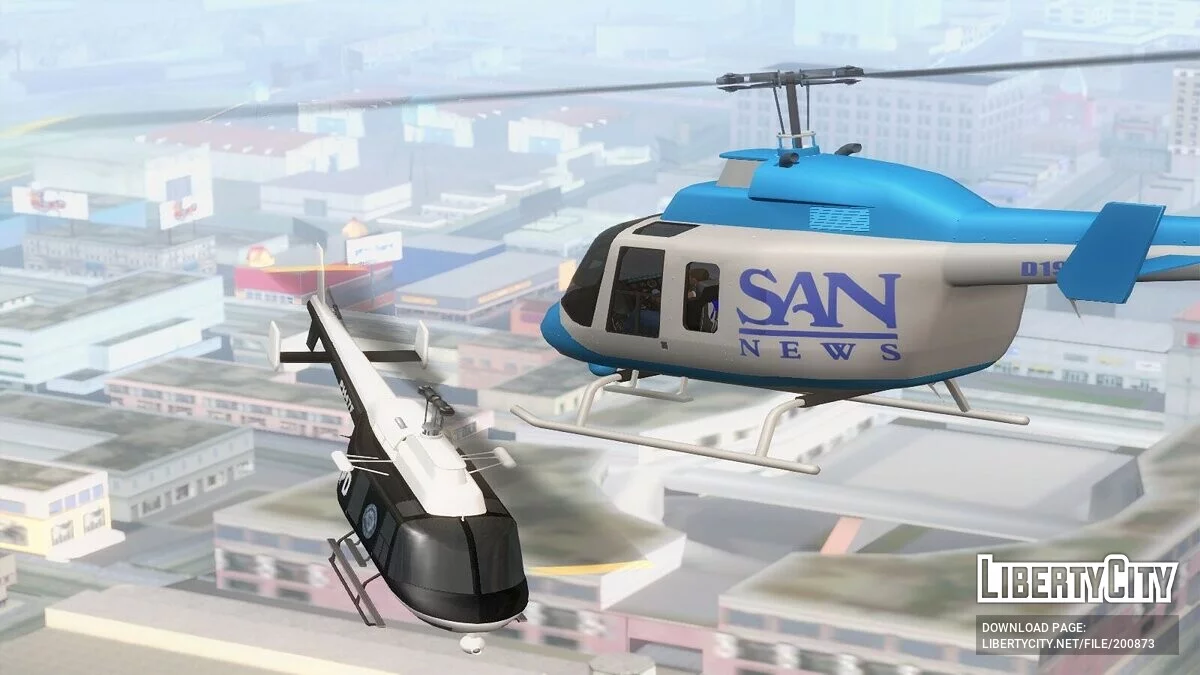 SAN News (HD Universe) / GTA San Andreas