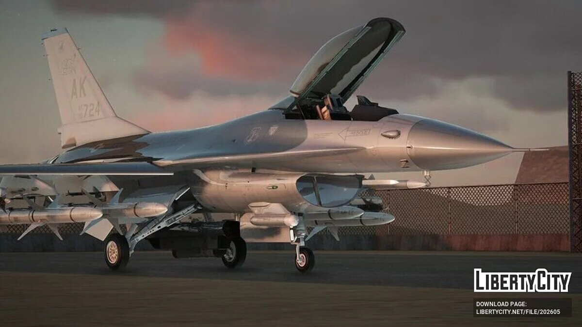 F-16C Fighting Falcon / GTA San Andreas