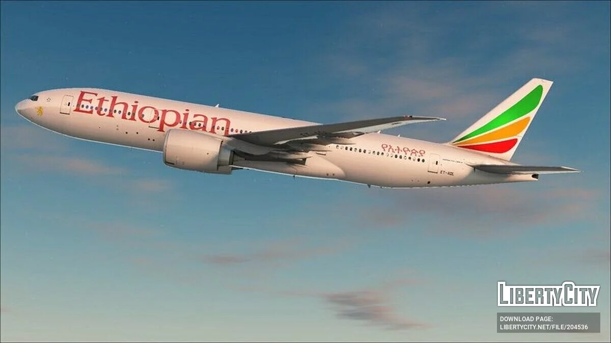 Boeing 777-200LR / GTA San Andreas