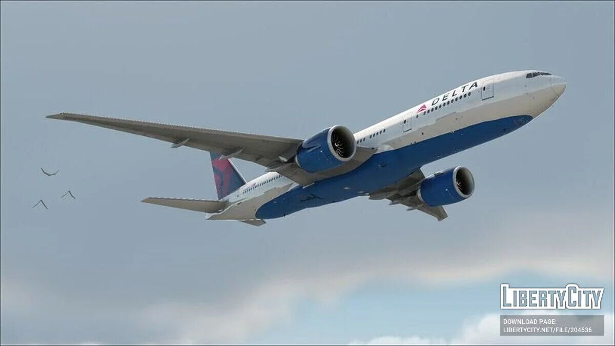 Boeing 777-200LR / GTA San Andreas